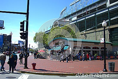 Wrigley Field - Chicago Cubs Editorial Stock Photo