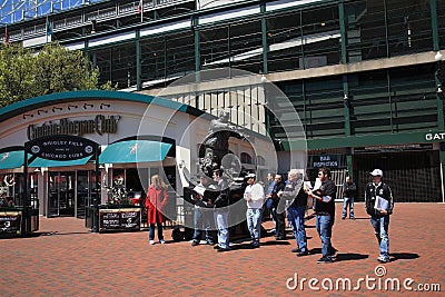 Wrigley Field - Chicago Cubs Editorial Stock Photo