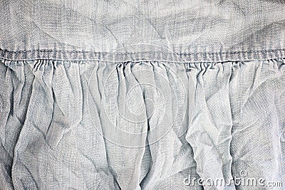 Wrinkled Fabric Texture background Stock Photo