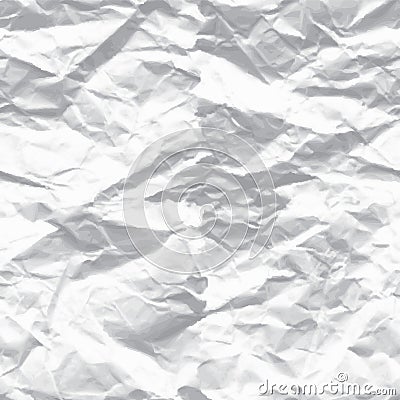 Wrinkled paper Vector Illustration