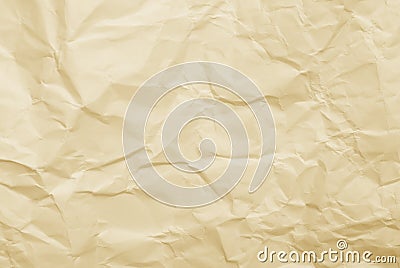 Wrinkled paper background Stock Photo