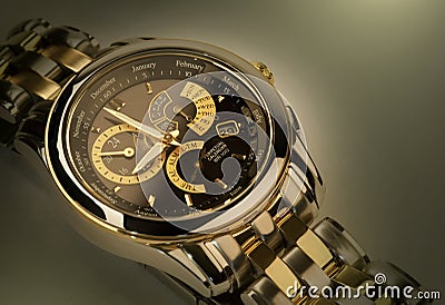 Wrist Watch Stock Photo