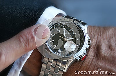 Wristwatch Stock Photo