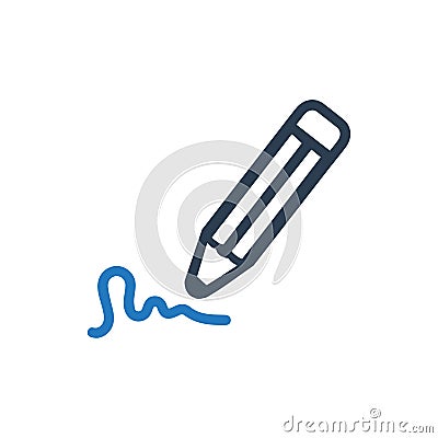 Write Icon Vector Illustration