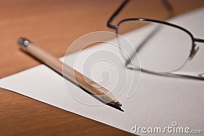 Writer Stock Photo