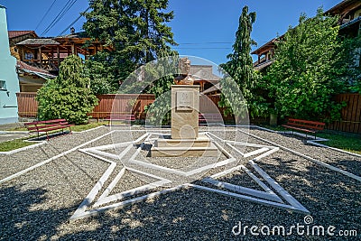 Elie Wiesel house at Sighet Editorial Stock Photo