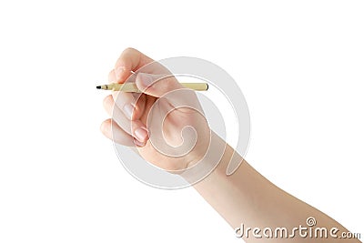 Writing hand Stock Photo