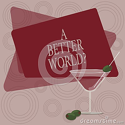 Writing note showing A Better Worldquestion. Business photo showcasing Predesigned source that shows the layout of a Stock Photo