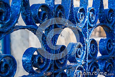 Wrought iron Gate Stock Photo