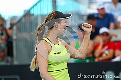 WTA Brisbane International 2020 Editorial Stock Photo