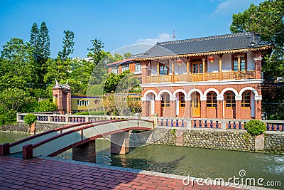 Wufeng Lin Family Mansion and Garden Stock Photo