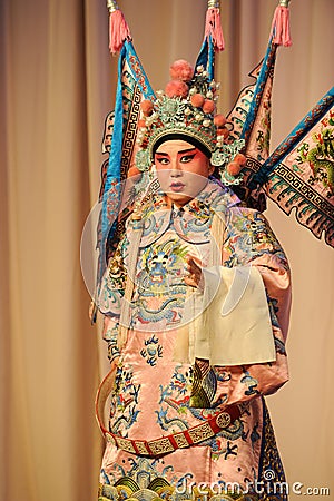 Wusheng-Beijing Opera: Chu Han contention Editorial Stock Photo