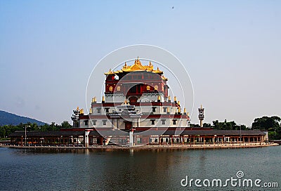 Wuxi Lingshan Buddha Park Stock Photo