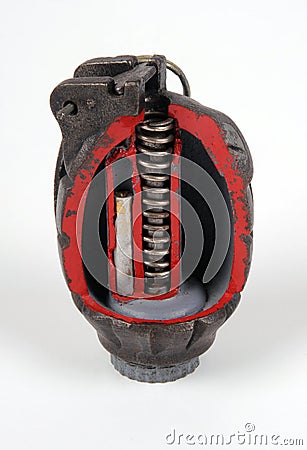 WW11 British grenade Stock Photo