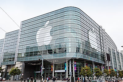 WWDC in San Francisco, California - Moscone Center Editorial Stock Photo