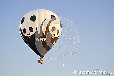 WWF Balloon Editorial Stock Photo