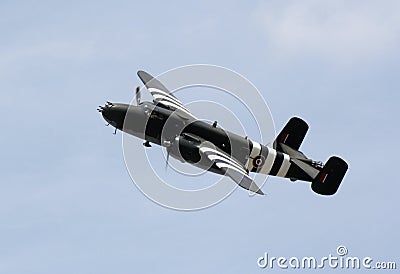 WWII Bomber Stock Photo