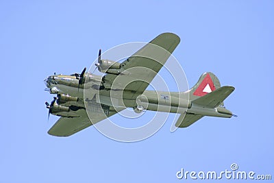 WWII Bomber Stock Photo