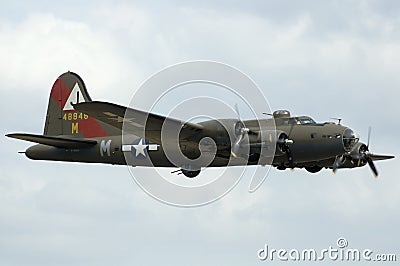 WWII planes at Duxford airshow Stock Photo