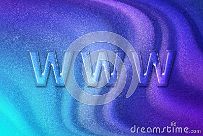 WWW Web site, Internet http address www Stock Photo