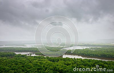 Wyalusing State Park Stock Photo