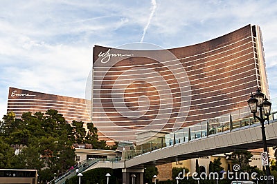 Wynn and Encore Las Vegas Resort and Casino Editorial Stock Photo