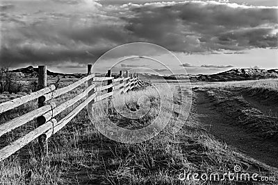 Wyoming landscape Stock Photo