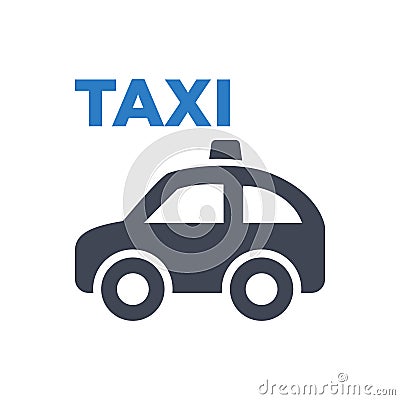 Taxi icon Vector Illustration
