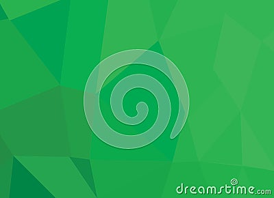 Abstract green background with triangle shapes and diagonal line design elements Stock Photo