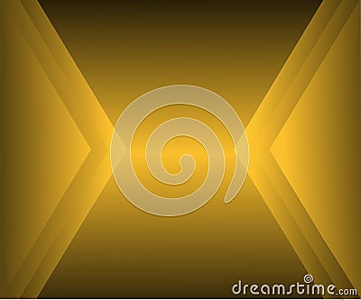 X golden background. simple letter X background with gold shape design perform luxury background image. illustration. Cartoon Illustration