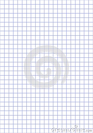 7x10 inch graph paper used in advertising media design Stock Photo