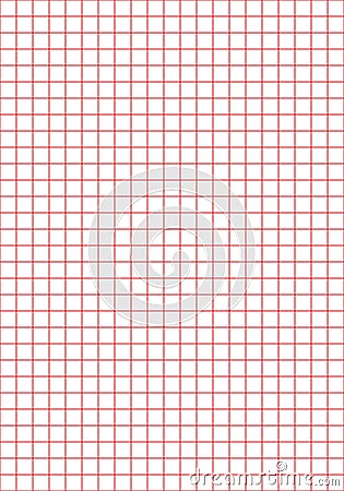 7x10 inch graph paper used in advertising media design Stock Photo