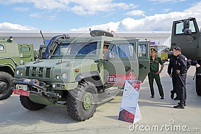 4x4 IVECO LMV Editorial Stock Photo