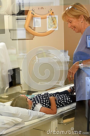 X-ray - Children Editorial Stock Photo