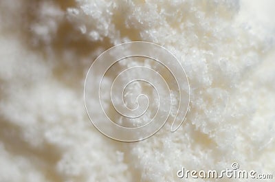 Xanthan gum macro Stock Photo