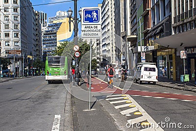 Xavier de Toledo street Editorial Stock Photo