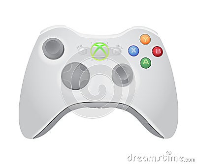 Xbox gamepad illustration Cartoon Illustration