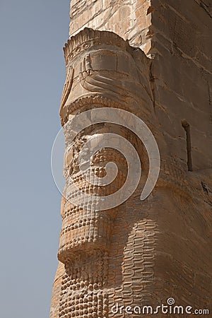 Xerxes gateway, persepolis, iran Stock Photo