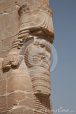 Xerxes gateway, persepolis, iran Stock Photo