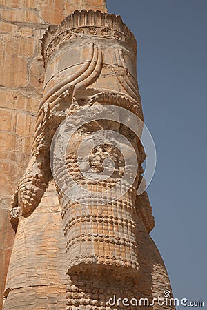 Xerxes gateway, persepolis, iran Stock Photo