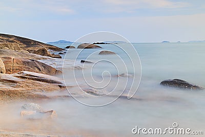 Xiamen Huandao Road Seascape Stock Photo