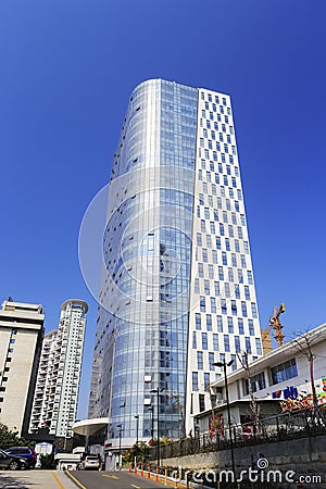 xiamen skyscraper Editorial Stock Photo