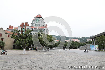 Campus of xiamen university Editorial Stock Photo