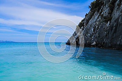 Xigia beach, sulphur springs, Zakynthos island, Greece Stock Photo