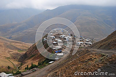 Xinaliq mountainous village in Azerbaijan Stock Photo