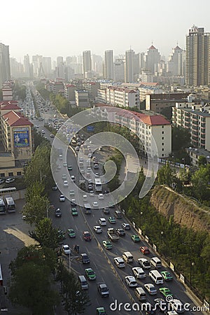 Xining City Editorial Stock Photo