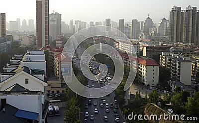 Xining During the Day Editorial Stock Photo