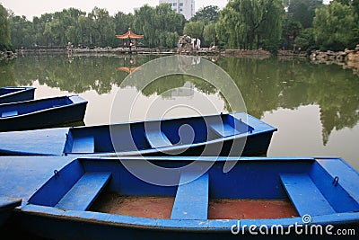 Xiyuan Park, Luoyang Stock Photo