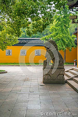 Xiyuan temple in Suzhou Stock Photo