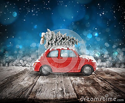 Xmas holiday travel. 3D rendering Stock Photo